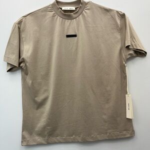 Essentials Men's Taupe Short Sleeve Tee